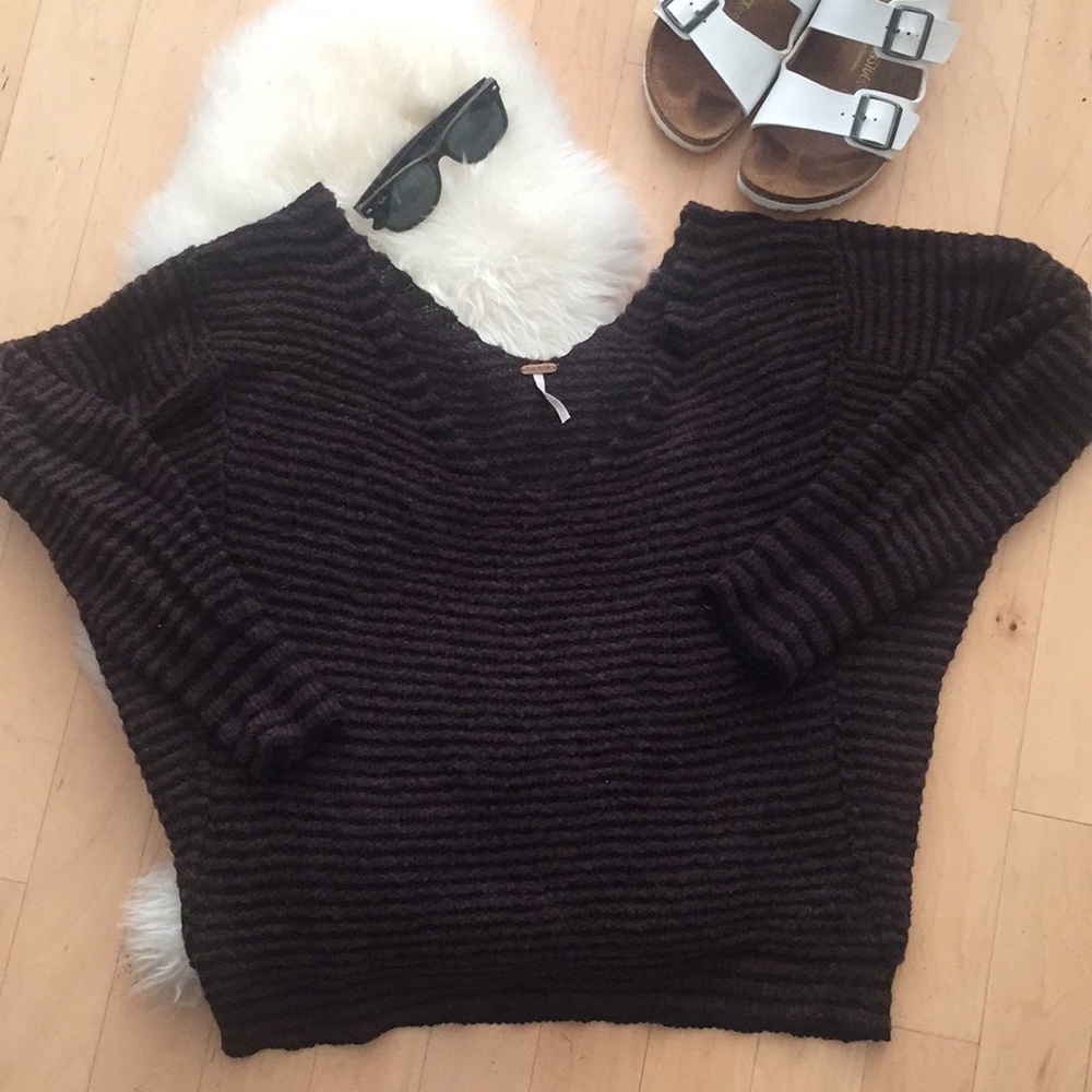 Free People Bonfire Nights Beach Sweater